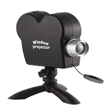 

Christmas Halloween Window Projector 12 Movies Projector Display Laser DJ Stage Lamp Spotlights Wonderland Lamp Party Lights