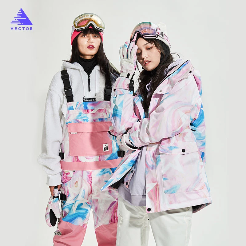 Chaqueta de esquí impermeable para mujer, con capucha, ropa deportiva supercálida, novedad|Chaquetas de esquiar| -