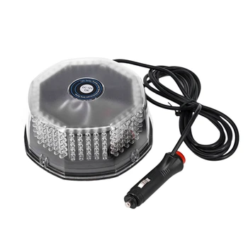 

240 LED Car Rooftop Rotating Strobe Light Beacon Sun Beam Emergency Light Amber 12V
