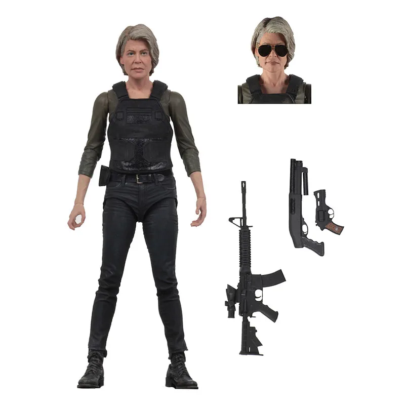 18 см NECA Терминатор: Темная гибель Сары Коннор фигурка игрушки Сары украшение комнаты Хэллоуин подарки для детей