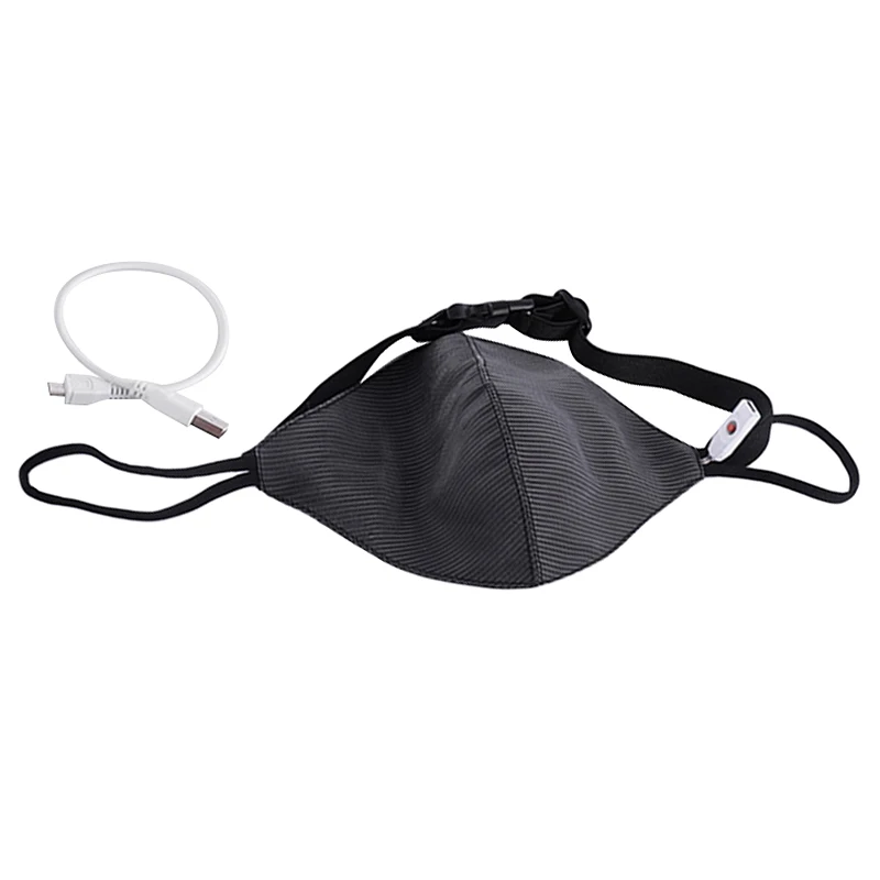 

Funny Stop Air Pollution LED Flashing Mask 7 Colors Luminous Light for Men Women Rave Mask Music Party Keep Warm Mouth