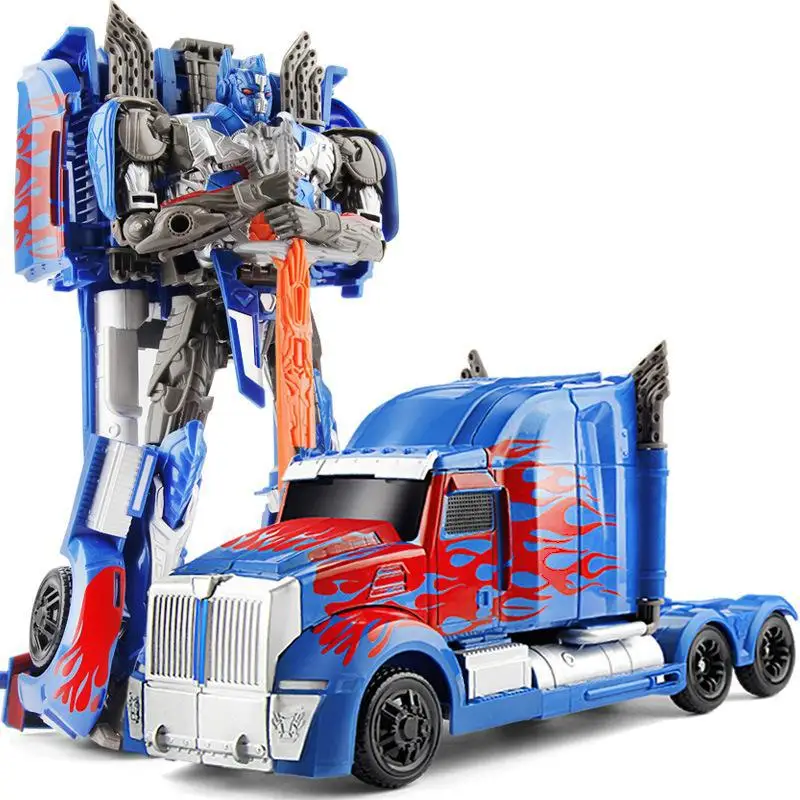 

Transformation Toy 5 Movie Genuine 4 Children Boy Giant Car Robot Garage Kit Model