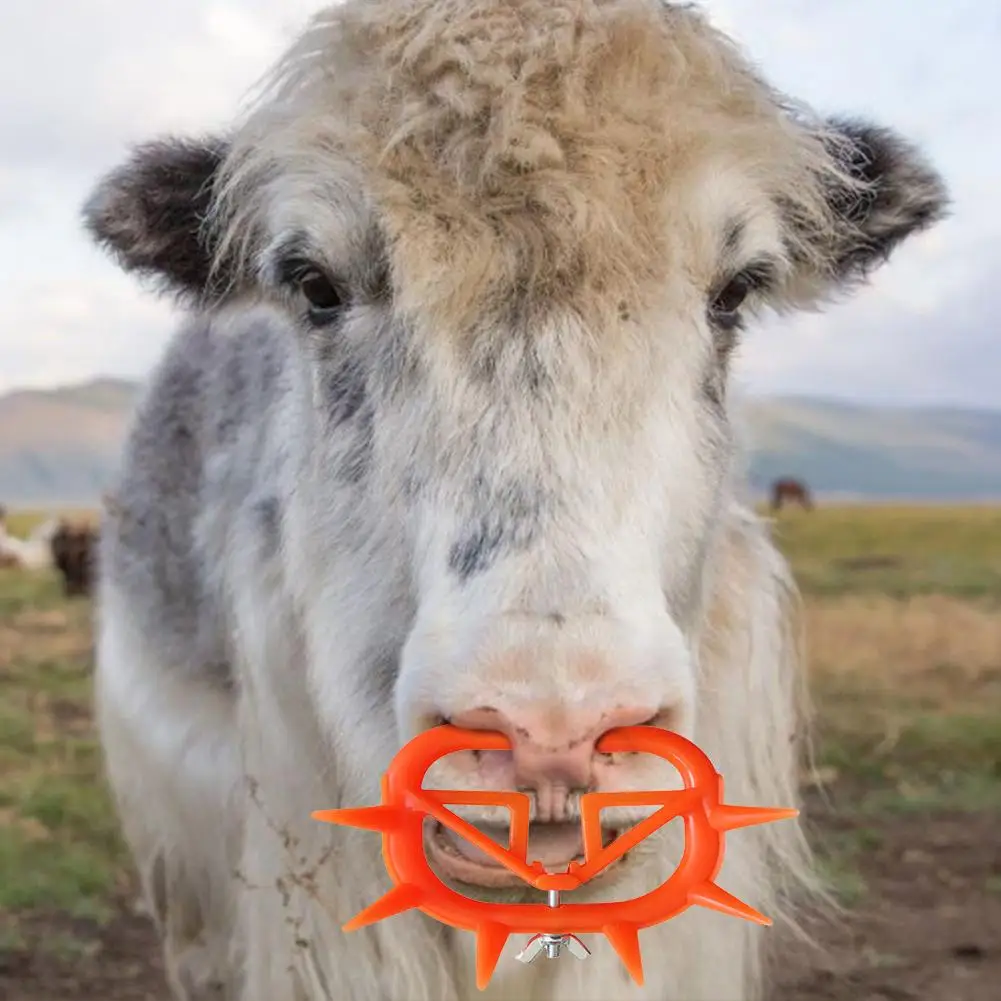 20PCS Calf Weaning Milk Cow Weaning Tool Farm Livestock Cow Nose Clip Milki M3J1 
