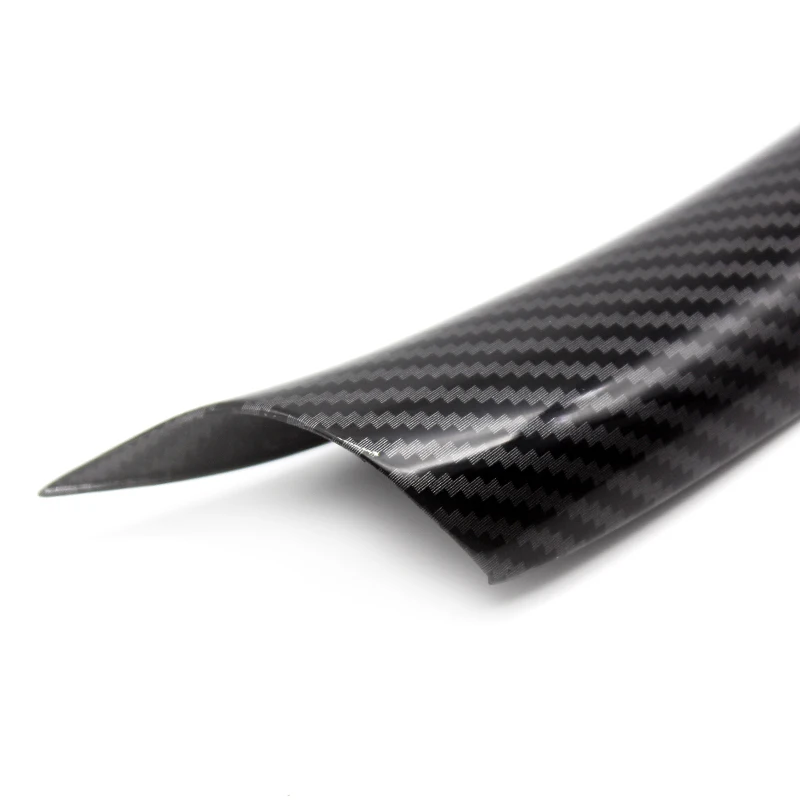 Car Styling Interior Carbon Fiber Texture Door Pull Handle Protective Cover Trim For BMW X5 X6 E70 E71 F15 F16