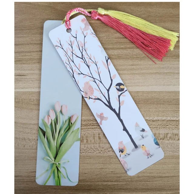 30Pcs Sublimation Blank Bookmarks, Sublimation Blank Products DIY Bookmark  Craft Projects Sublimation Double Sublimation 