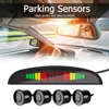 Sistema de detección inteligente Parktronic para coche, pantalla LED, retroiluminación, Radar de aparcamiento, con 4 sensores ► Foto 2/6