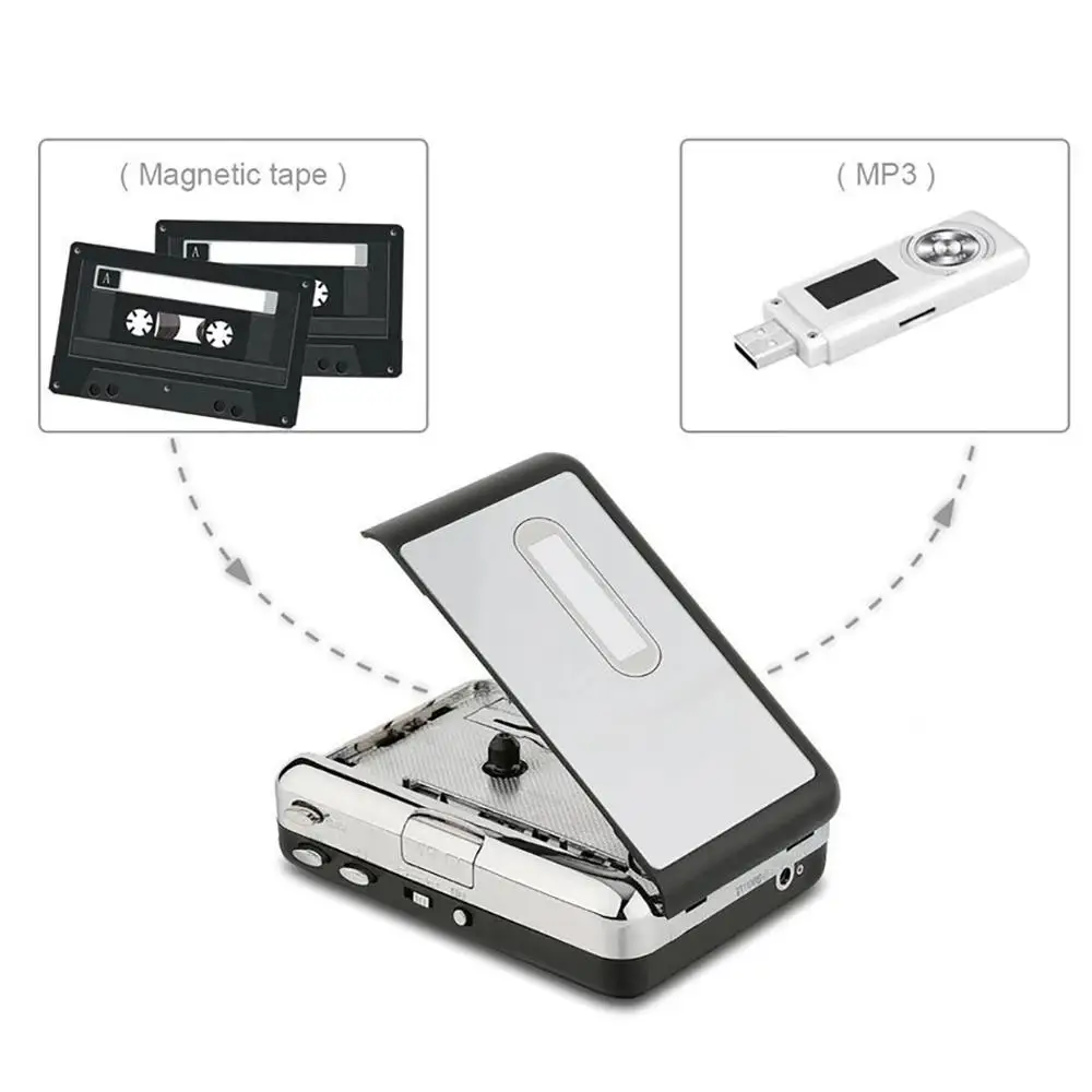 Y & H кассетный плеер записывающий ленту в MP3 цифровой конвертер ЗАХВАТ USB кассеты