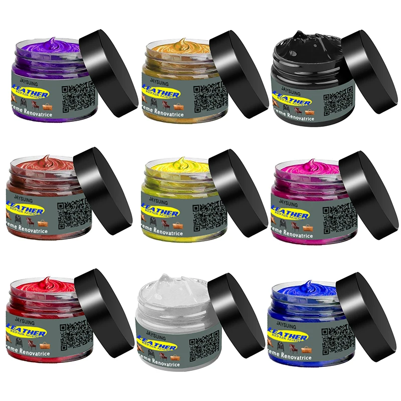 Leather Repair Kit Auto Complementary Color Paste Car Seat Sofa Holes Scratch Cracks Care Coating Cleaner Refurbisher | Автомобили и