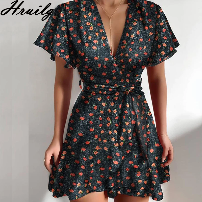 floral bandage dress