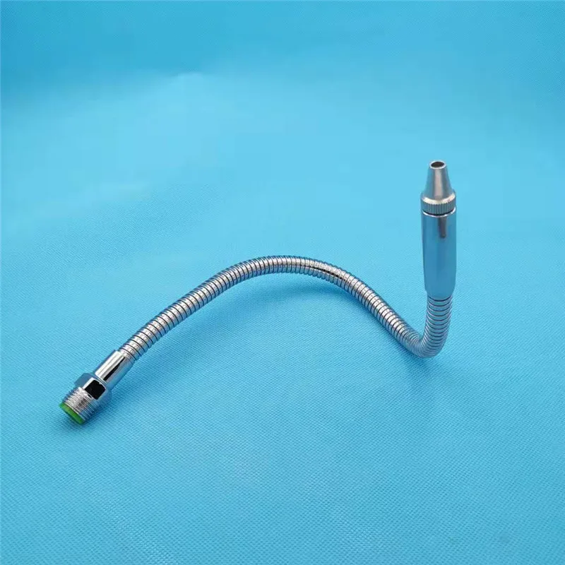 

1/4" 3/8" 1/2" Metal flexible Round nozzle water oil coolant pipe hose,water cooling oil coolant pipe hose,chormed flexible pipe