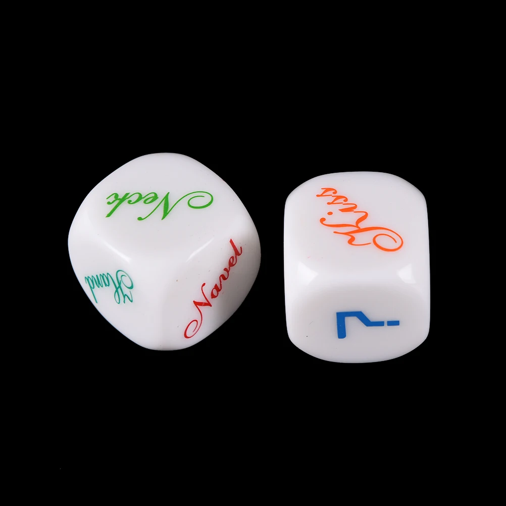 2pcs/1set Funny Sex Dice Sex Products Sexy Romance Love Humour Gambling Erotic Craps Pipe funny Toy Adult Games