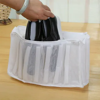 

Dryer Laundry Bag Sneaker Shoes Clothes Mesh Lightweight Home Large Capacity Organizer Storage Gear Protective Washing