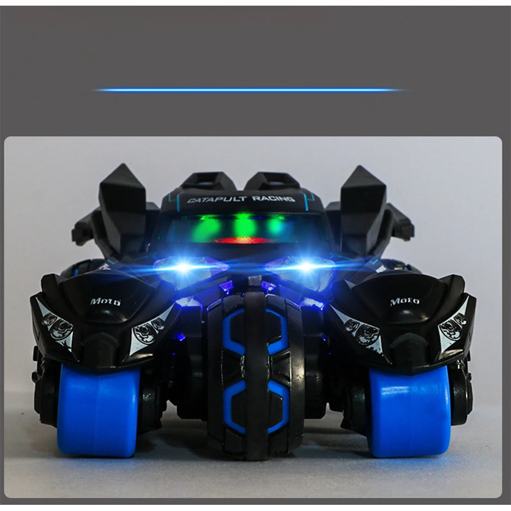 Новинка, 1:32, игрушечный автомобиль из сплава, 3 в 1, гоночный светильник, музыкальный трюк, модель мотоцикла, игрушки для детей, подарок на день рождения
