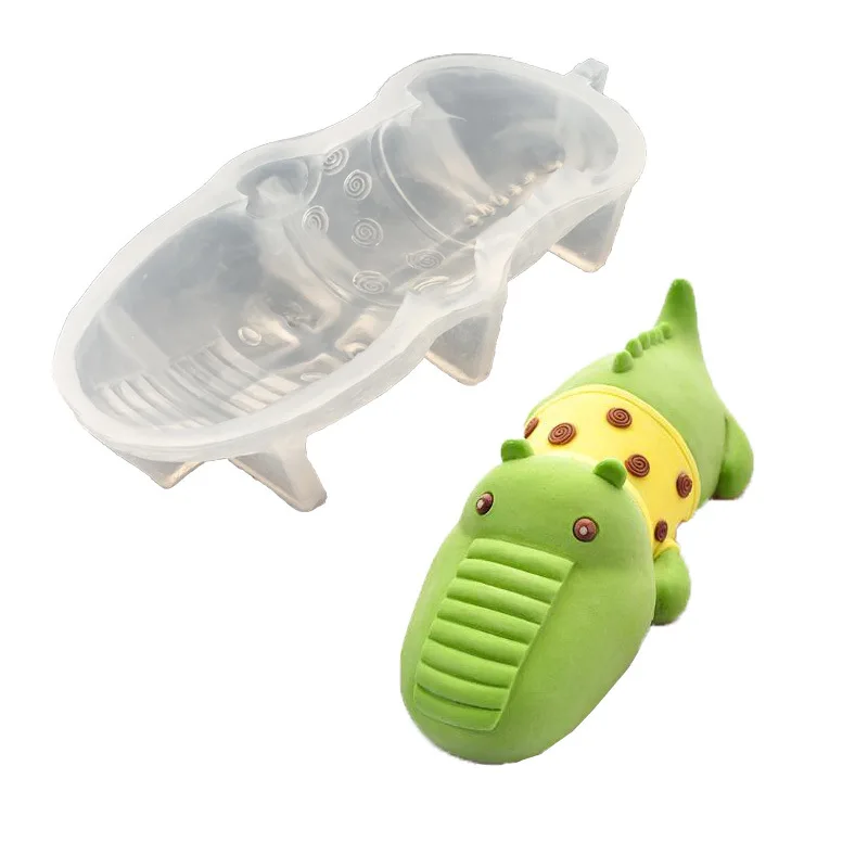 

Aibeads crocodile DIY Resin Mold Handmade Coaster Silicone Molds Jewelry Making Hand Made Tool Set Epoxy UV Resin made