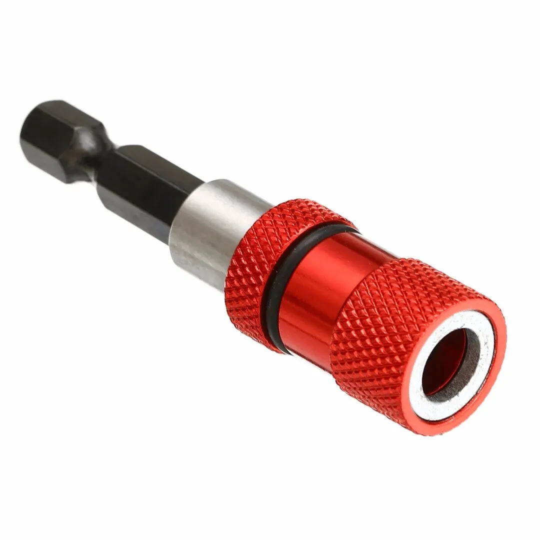 1pc 60mm Magnetic Screwdriver Bit Holder 1/4 Inch Hex Shank Drywall Screw Driver Drill Bit Mayitr For Power Tool