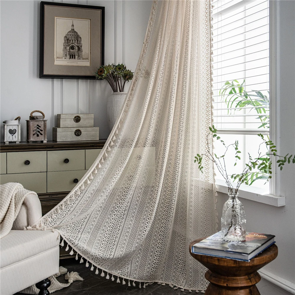 tassel curtains