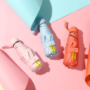 

Eight Strands 50% Off Umbrella Mini Portable Sun Umbrella Women Sun Protection UV Protection Umbrella Rain Women Clear Umbrella