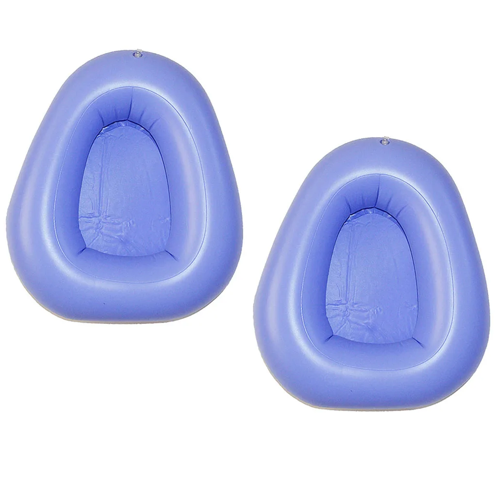 2Pcs Inflatable Bedpan Prevent Bedsore Decubitus Decubitus Seat Cushion for Elderly Outpatient Bedridden People