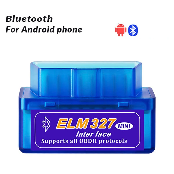 Автомобильный диагностический мини сканер TOPDON ELM327 Bluetooth V1.5/V2.1 для