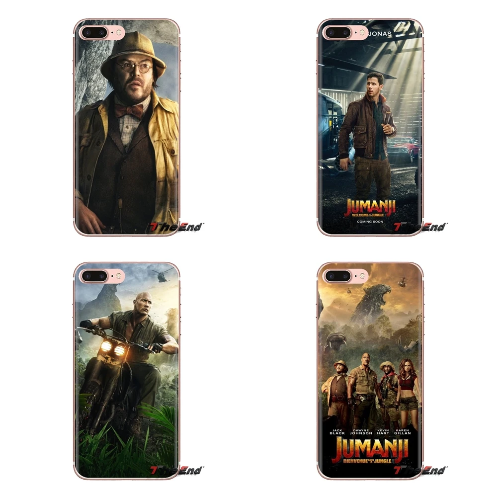 Для iPhone XS Max XR X 4 4s 5 5S 5C SE 6 6S 7 8 Plus samsung Galaxy J1 J3 J5 J7 A3 A5 чехлы для телефонов Jumanji Добро