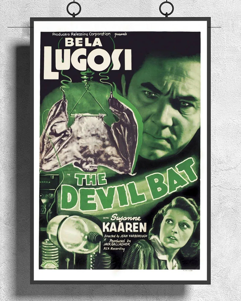 L264 THE DEVIL BAT Movie Bela Lugosi Dracula Vampires