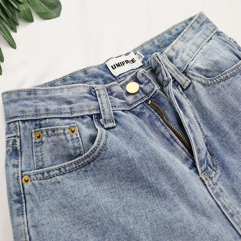 Boyfriend jeans for women mom high waisted moms woman mujer vintage jean femme loose ladies harem denim pants trousers tejanos