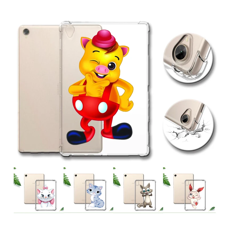 

Painted Drop Resistance Cover Case For Huawei Mediapad Media Pad M3 Lite 8.0 Shockproof For Honor Waterplay Tablet 5 8.0 Tablet
