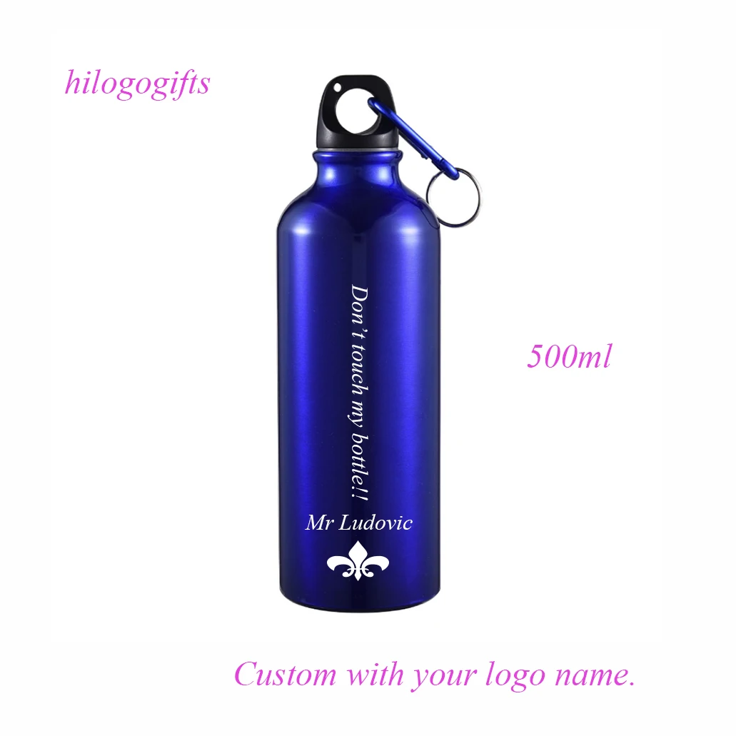 Personalised Name Custom Gift Water Bottle Engraved, Gym Bottle