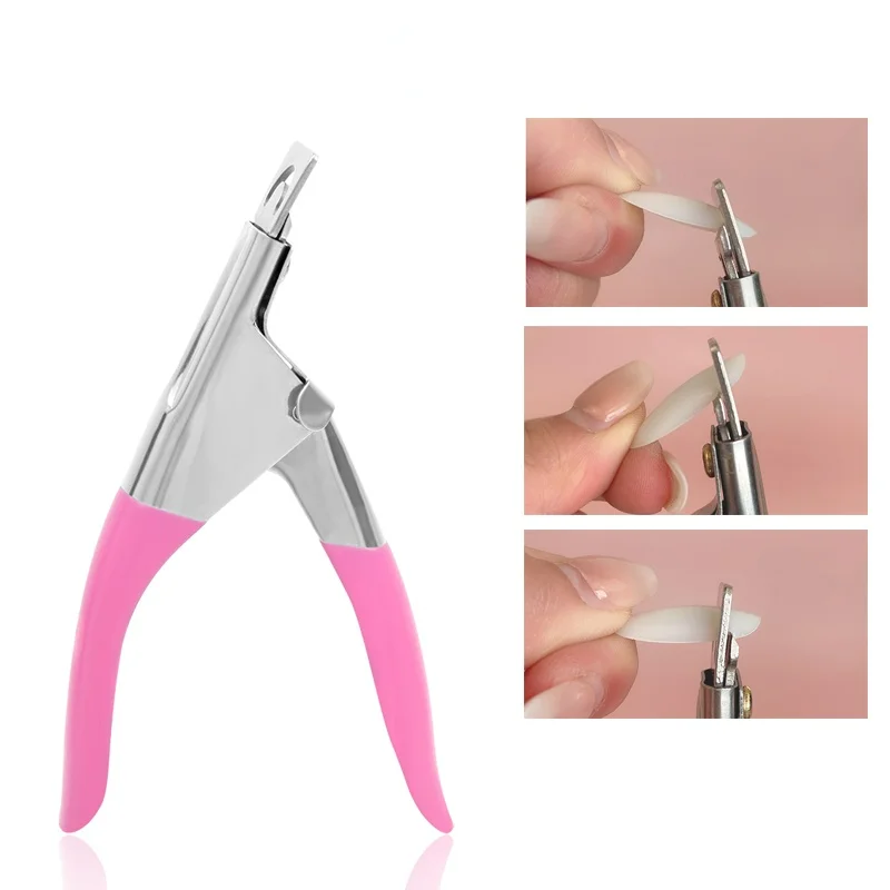 Professional Nail Art Clipper Cutter UV Gel False Nail Tips Edge