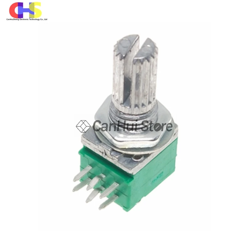 RV097NS 5K 10K 20K 50K 100K 500K with Switch Audio Shaft 15mm Amplifier Sealing Potentiometer RV097 3pin 5pin 6pin 8pin 5pcs,volume potentiometer