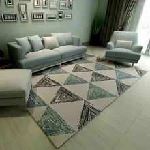 Современная мода супер мягкий бархатный утолщенный коврик для ковров/открытый молитвенный салон домашний Коврик для пола Противоскользящие коврики