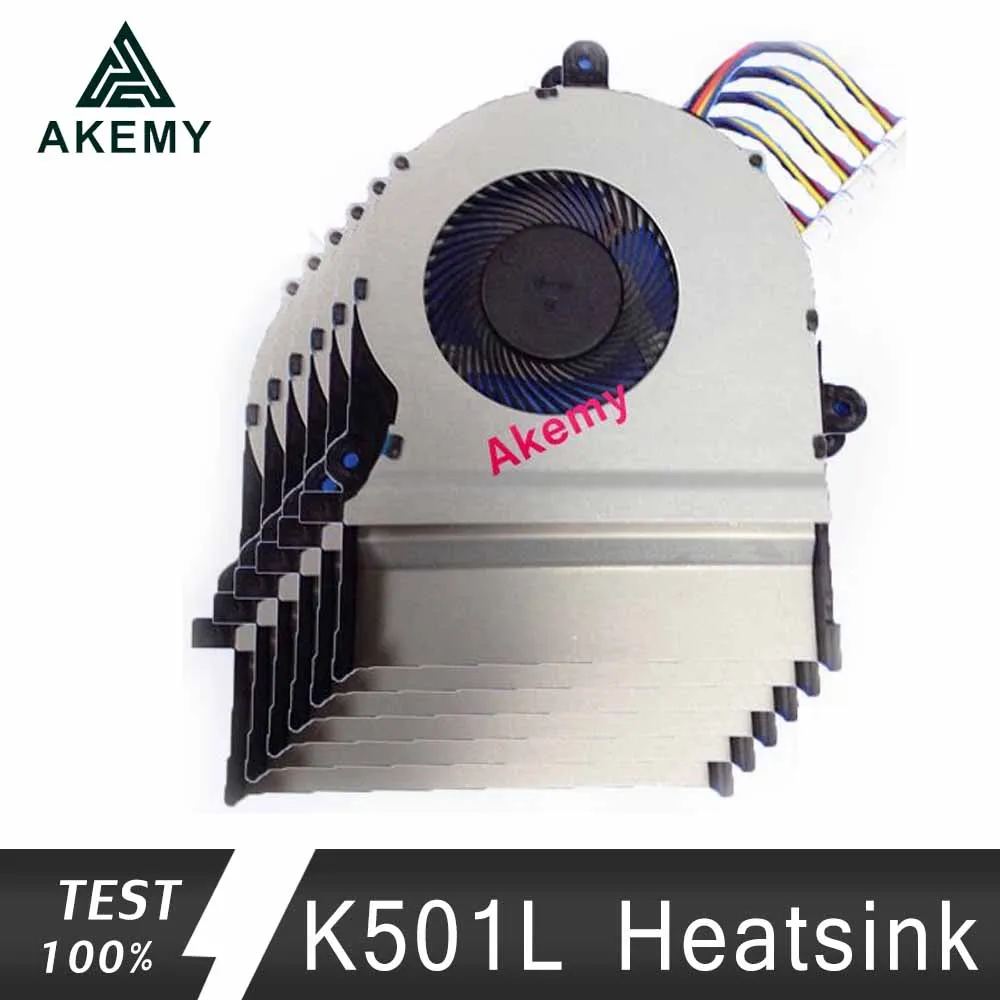 

Akemy New CPU Cooling fan for ASUS K501UX A501L V505L K501LB5200 K501L 13nb08q1t01011 ns85b01-14m03 cooler Fan
