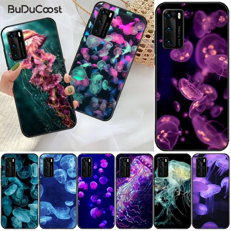 Милый чехол для телефона с Медузой Huawei P9 10 20 30 40 P Smart 20lite 2019 P30 Lite Pro 2017 | Мобильные