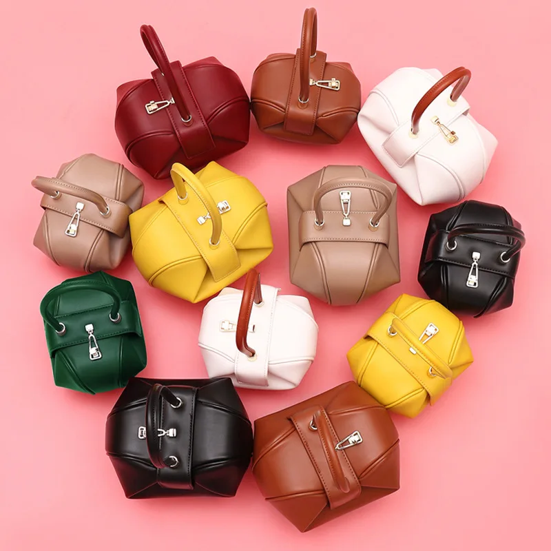 New Version Dumpling Shape Bag Small Genuine Leather Hand Bags Women s new-version-dumpling-shape-bag-small-genuine-leather-hand-bags-women-s