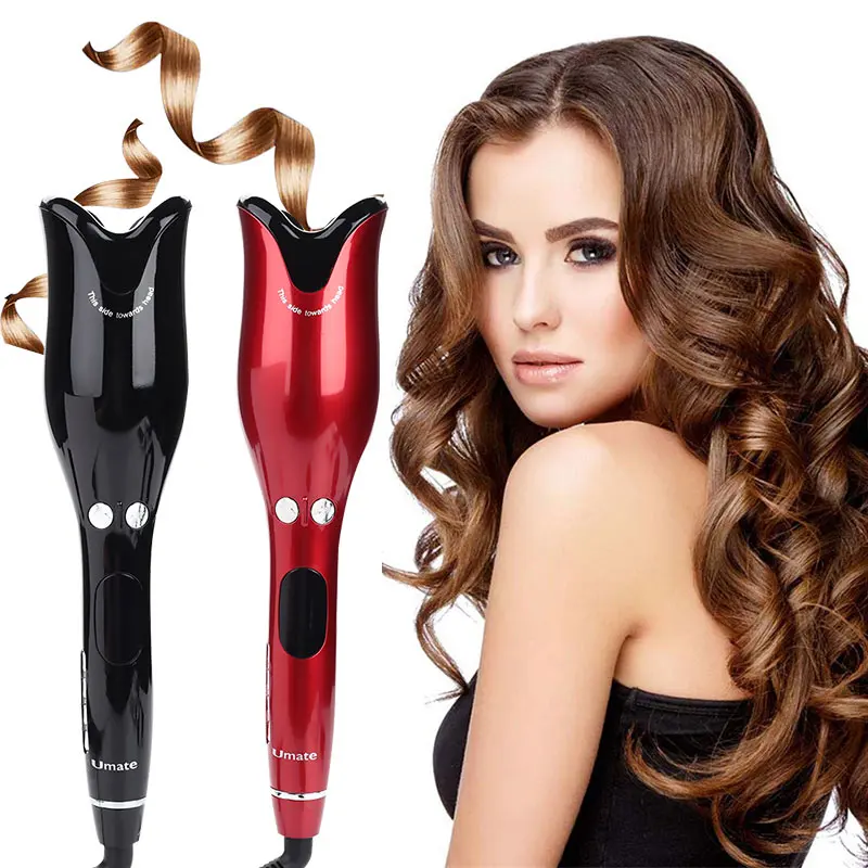 

Rose-shaped Multi-Function LCD Curling Iron Automatic Air Curler Wand Rotating Magic Hair Curling Iron Tools Hair Curlers EU