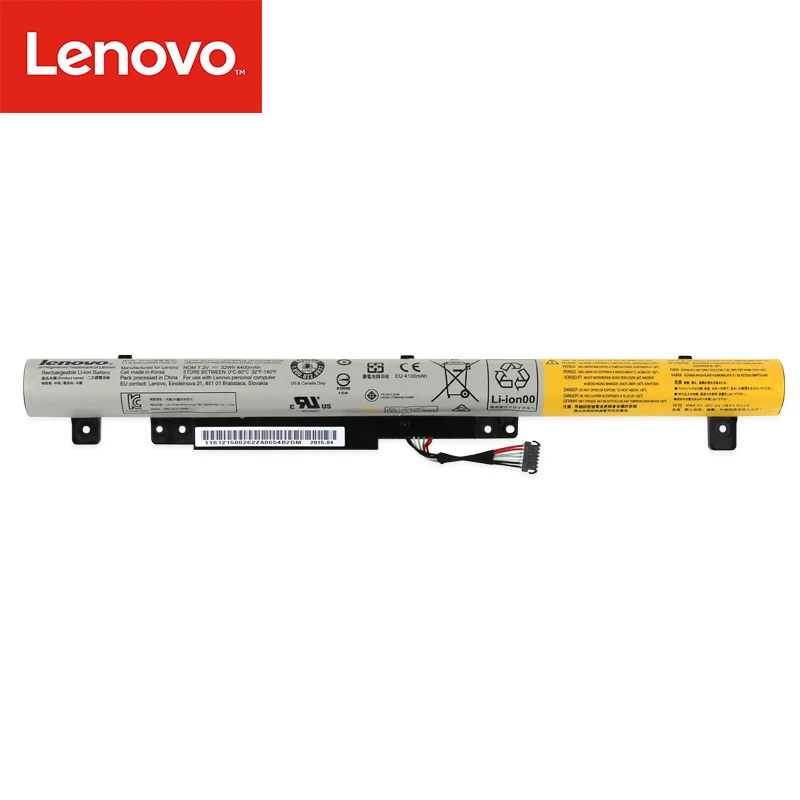 Устройство замено ноутбука аккумулятор для Lenovo IdeaPad Flex2 14 1" Рулевое колесо Flex 2 для детей в возрасте от 2 до 14 лет 2-14D 2-15 2-15D L13S4A61 L13L4E61 L13L4A61