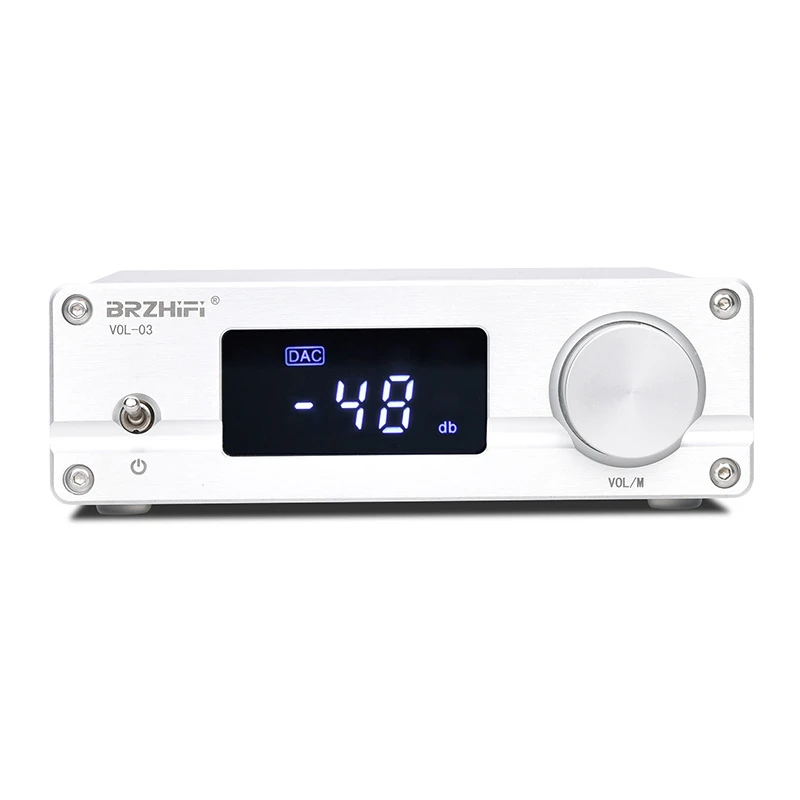 bluetooth 5.0 PGA2310 Remote Control Preamplifier preamp 4 input 1output