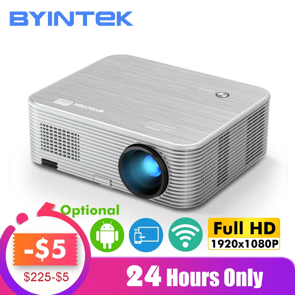 ^Cheap BYINTEK MOON K15 Full HD 1080P Android WIFI LED 1920x1080 LCD Video projector For Iphone SmartPhone