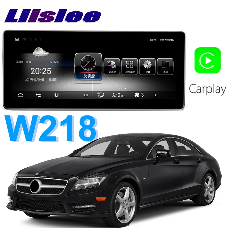 Автомобильный мультимедийный плеер Liislee NAVI для Mercedes Benz MB CLS Class W218 2011 2012 2013 2014 2015