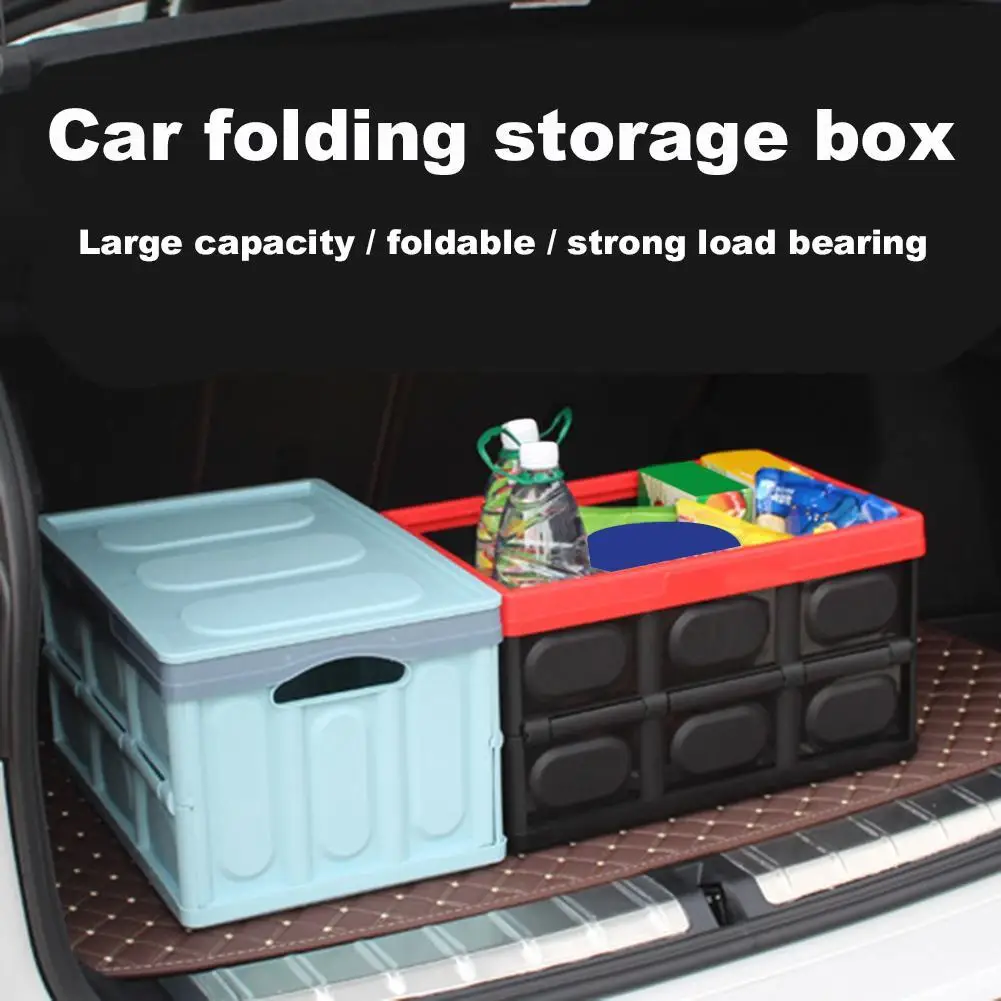 Portable Folding Car Trunk Grocery Storage Box Auto Vehicle Travel