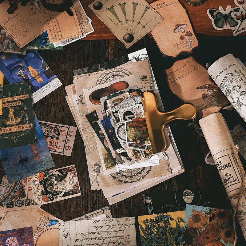 

Dimi 200 листов, декоративная бумажная серия, фотообои, скрапбукинг, журнализация, сделай сам, Закладка, материал, официальная Канцелярия