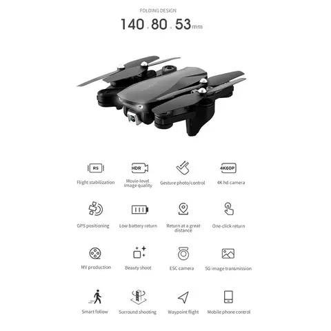 M20 RC Helicopter Professional Drone with Camera GPS Optical Flow HD 24G WIFI FPV Quadcopter Drone Toys for Kids title=