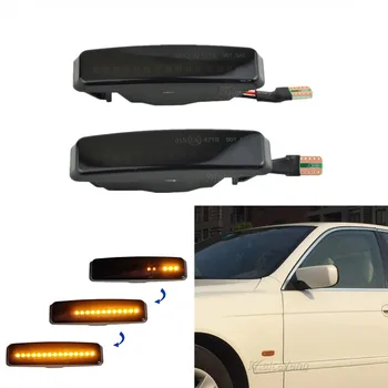 

Dynamic Indicator Sequential Side Mirror Marker Light For BMW 5 Series E39 1999 2000 2001 2002 2003 M5 LED Turn Signal Blinker