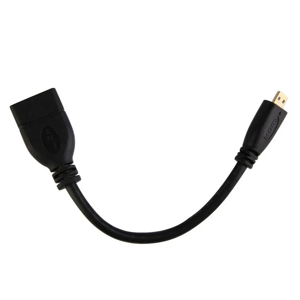 Micro Hdmi Мужской D к Женский A Jack адаптер кабель конвертер 1080P Джек адаптер| |