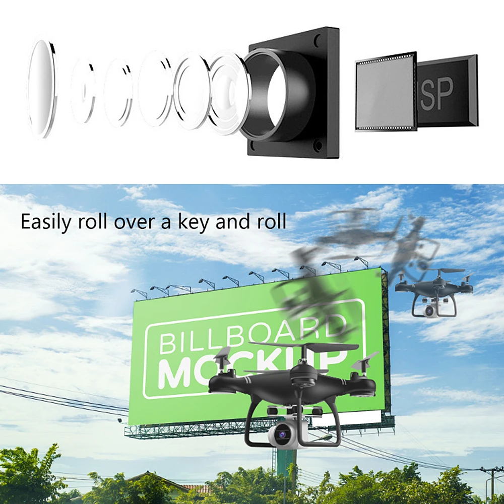 LOOZYKIT вертолет с камерой HD 1080P wifi FPV Selfie Профессиональный складной Квадрокоптер 40 минут работы от батареи