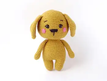 

crochet toys amigurumi dog model number 20200910006