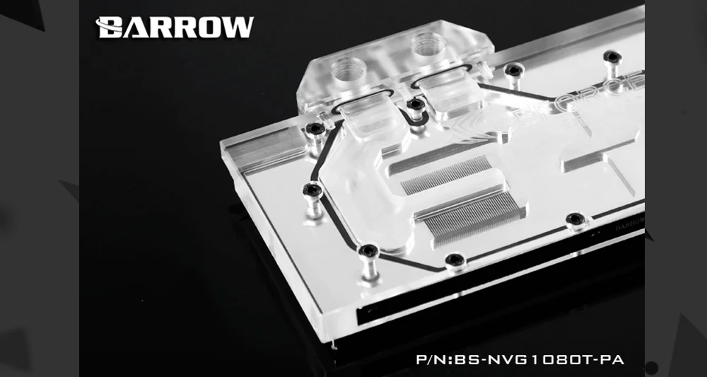 Курган BS-NVG1080T-PA LRC RGB v1/v2 полное покрытие видеокарта блок водяного охлаждения для основателя ver.1080Ti/Titan/1070Ti/1060