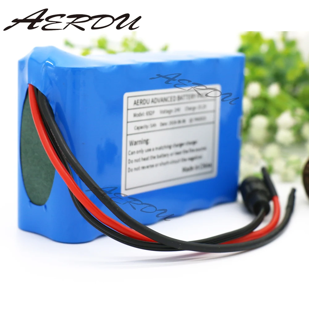 AERDU 6S2P 5Ah 25.2V 18650 LiIon Battery Pack 24v Rechargeable for Electric Scooter Toys Drill Ebike Motorcycle with BMS | Электроника