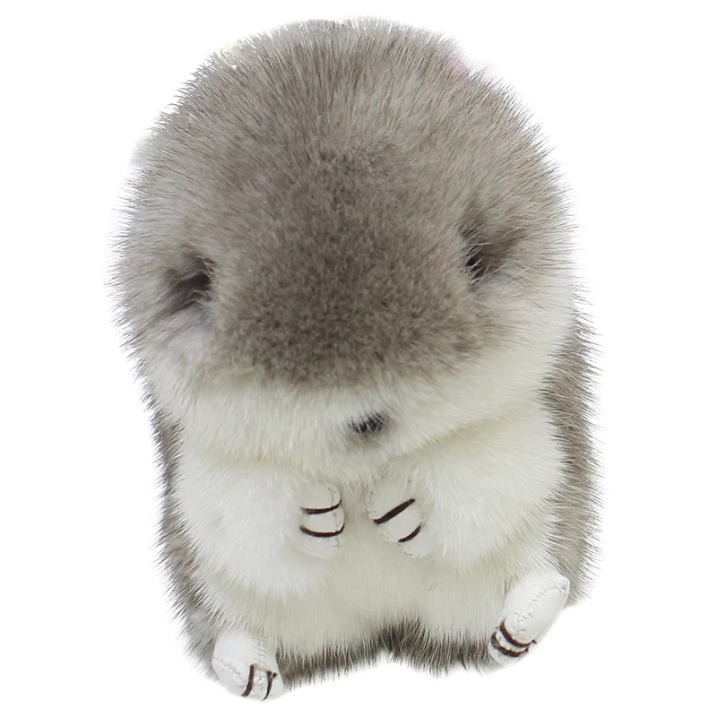 

Mink fur hamster doll pendant cute hamster doll bag pendant key chain
