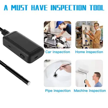 

WIFI 5M Endoscope 1.2MP Industry Camera 5.5MM for IOS for Android Borescope IP68 Waterproof Endoscopy Repair Assistant #909